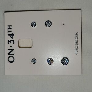 Earrings cubic zirconia